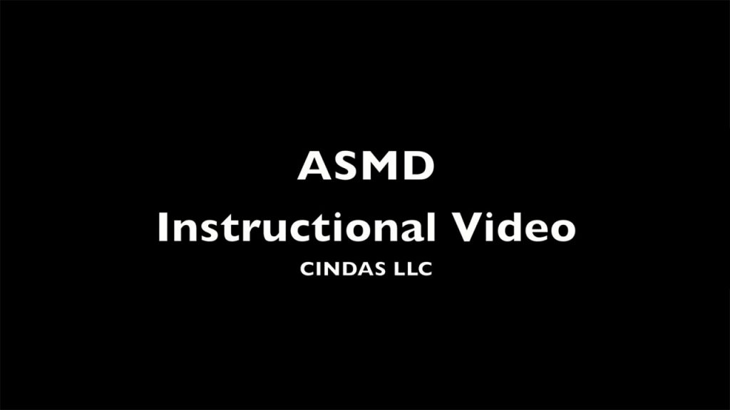 ASMD 数据库培训视频