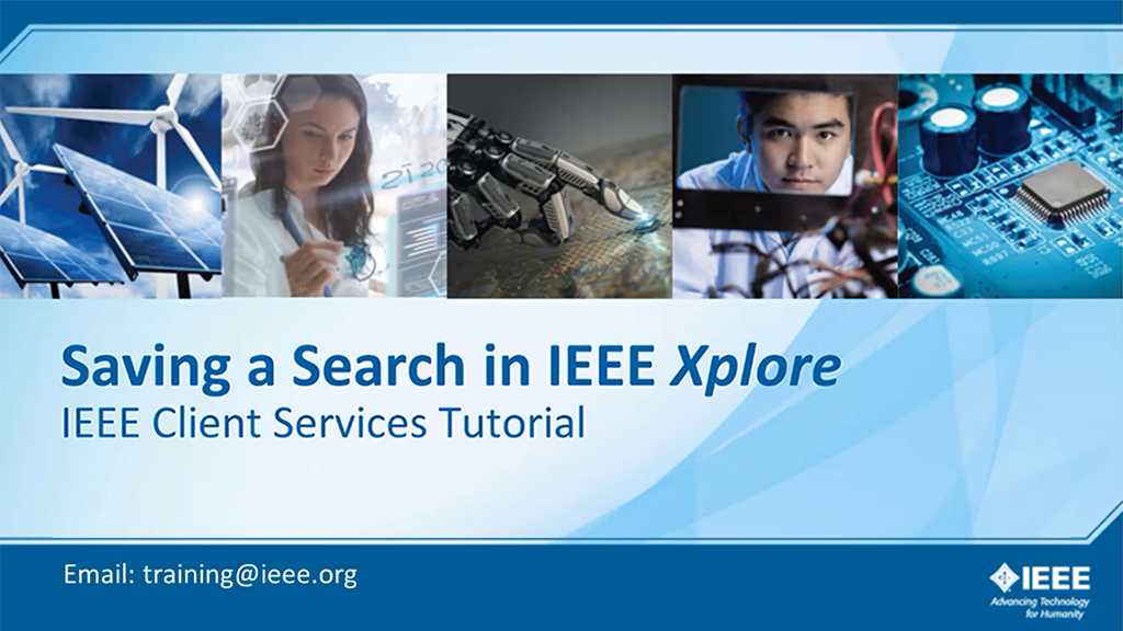 IEEE Xplore 检索式订阅(中文版检索)