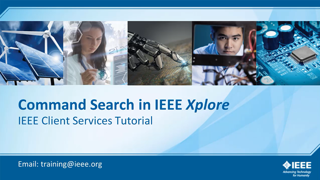 IEEE Xplore 命令检索(英文版检索)