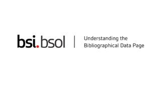 如何理解 BSOL 书目数据页（Understanding the bibliographical data page with BSOL）